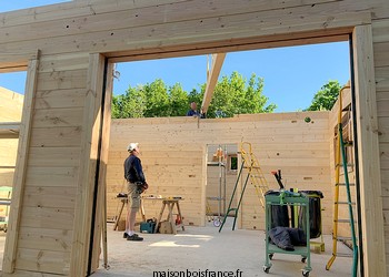 auto construction kit maison bois chalet